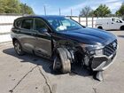 2022 Hyundai Santa Fe Se Черный vin: 5NMS1DAJ3NH408584