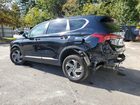 2022 Hyundai Santa Fe Se Черный vin: 5NMS1DAJ3NH408584 Damage: Left Qtr Panel, Dent(S) W/ Paint Dmg, > 12 Inches