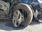 2022 Hyundai Santa Fe Se Черный vin: 5NMS1DAJ3NH408584 Damage: Right Front Wheel, Broken, Replacement Required