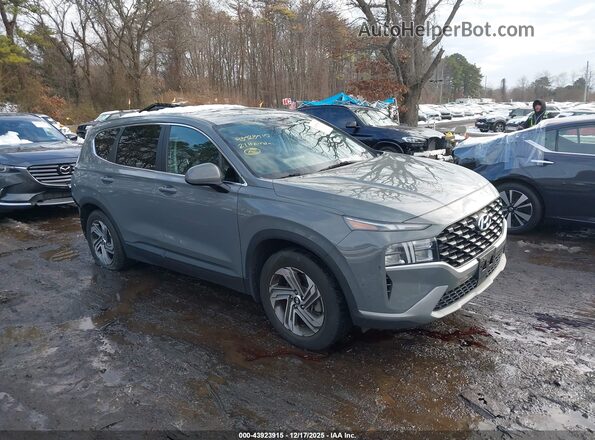 5NMS1DAJ6MH344927 2021 HYUNDAI SANTA FE Gray Delantero derecho