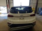 2019 Hyundai Santa Fe Se Белый vin: 5NMS23AD0KH014473 Damage: Lift Gate, Dent(S) W/ Paint Dmg, 4 To 5 Inches