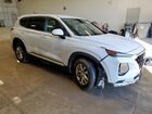 2019 Hyundai Santa Fe Se Белый vin: 5NMS23AD0KH014473