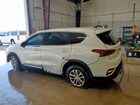 2019 Hyundai Santa Fe Se Белый vin: 5NMS23AD0KH014473