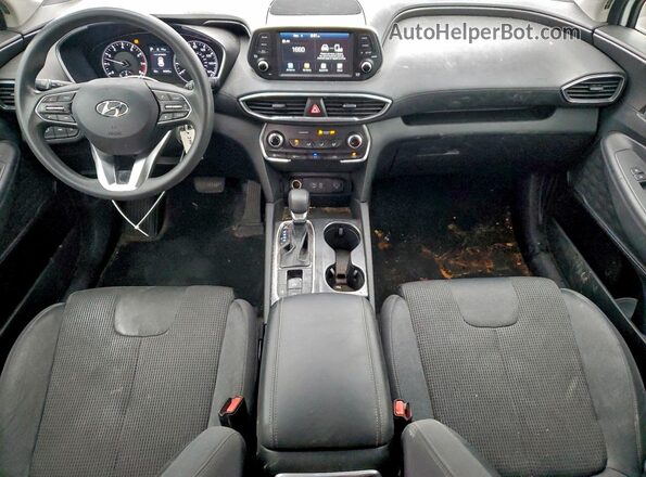 5NMS23AD0KH014473 2019 HYUNDAI SANTA Белый Вид панели приборов