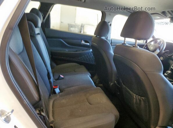 5NMS23AD0KH014473 2019 HYUNDAI SANTA Белый Вид задней части салона