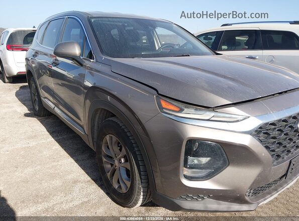 5NMS23AD1KH013459 2019 HYUNDAI SANTA FE Gray Front right