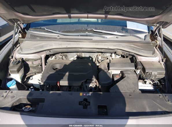 5NMS23AD1KH013459 2019 HYUNDAI SANTA FE Gray Rear view