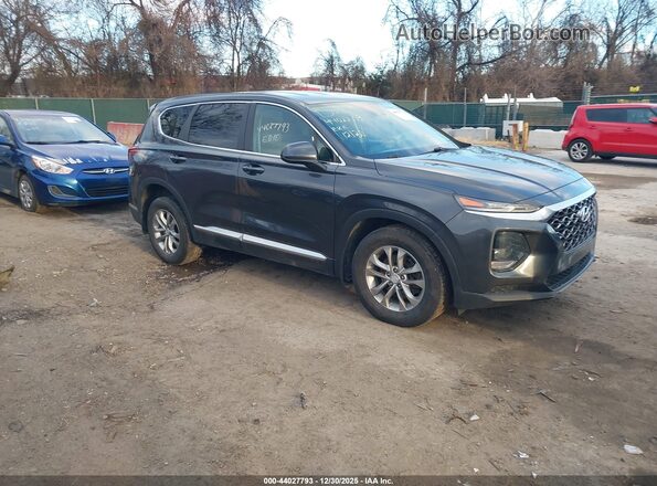 5NMS23AD1LH255475 2020 HYUNDAI SANTA FE Серый Передняя правая четверть