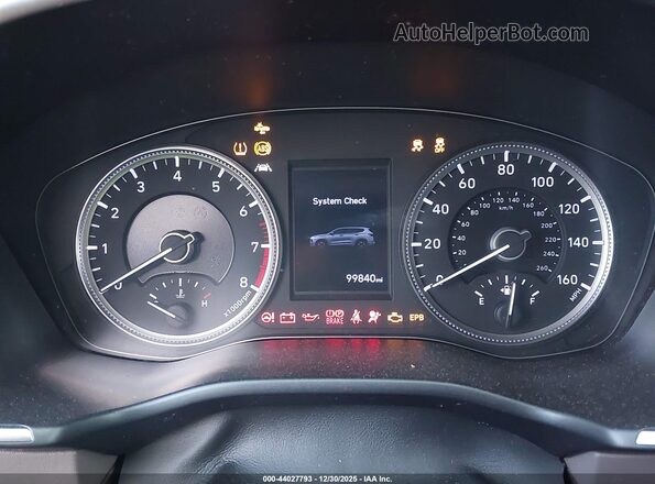 5NMS23AD1LH255475 2020 HYUNDAI SANTA FE Серый Вид задних сидений