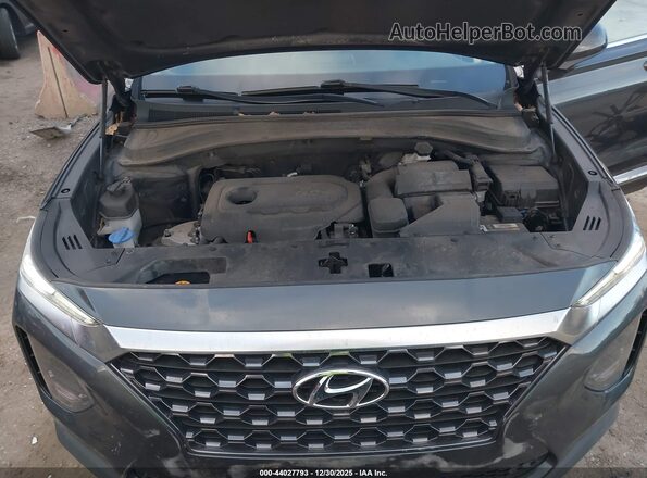 5NMS23AD1LH255475 2020 HYUNDAI SANTA FE Серый Вид сзади