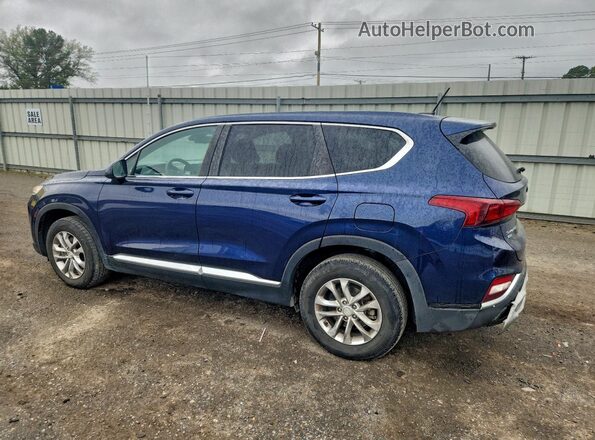 5NMS23AD2KH101565 2019 HYUNDAI SANTA Синий Задняя левая четверть