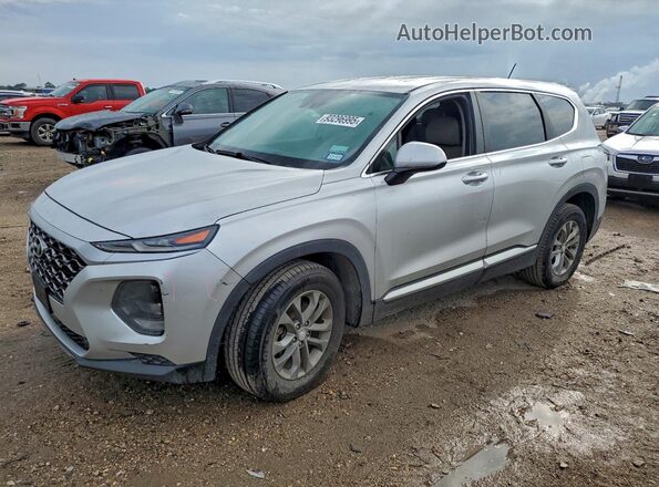 5NMS23AD3KH077681 2019 HYUNDAI SANTA Серебряный Передняя левая четверть