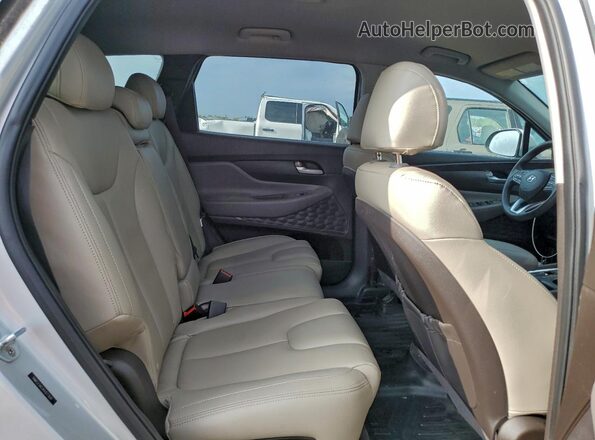 5NMS23AD3KH077681 2019 HYUNDAI SANTA Серебряный Вид задних сидений