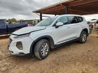 2020 Hyundai Santa Fe Se White vin: 5NMS23AD3LH177572