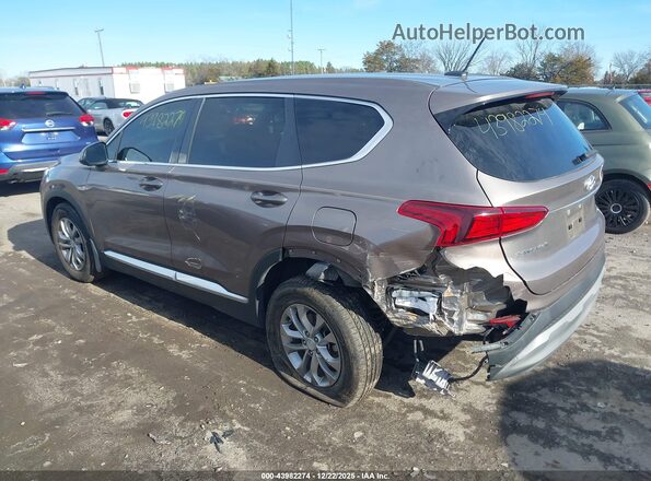 5NMS23AD8LH152408 2020 HYUNDAI SANTA FE Коричневый Задняя левая четверть