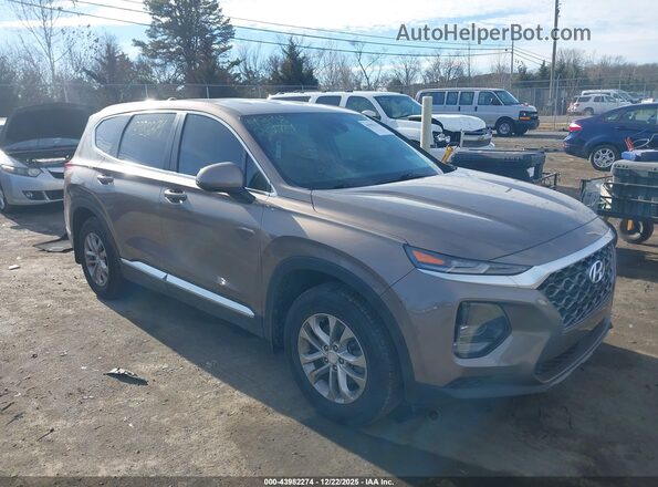 5NMS23AD8LH152408 2020 HYUNDAI SANTA FE Коричневый Передняя правая четверть