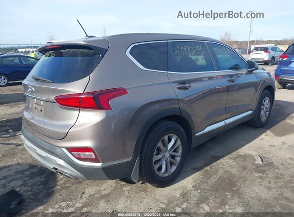 5NMS23AD8LH152408 2020 HYUNDAI SANTA FE Коричневый Задняя правая четверть
