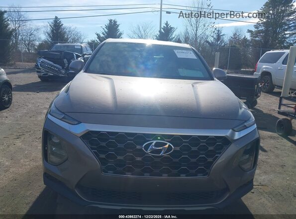 5NMS23AD8LH152408 2020 HYUNDAI SANTA FE Коричневый Вид щитка приборов