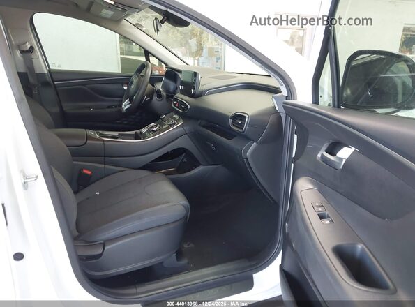 5NMS24AJ1NH450071 2022 HYUNDAI SANTA FE Белый Вид салона спереди