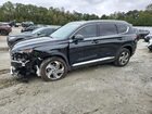 2022 Hyundai Santa Fe Sel Black vin: 5NMS24AJ2NH420920