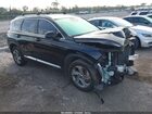 2022 Hyundai Santa Fe Sel Черный vin: 5NMS24AJ7NH404809