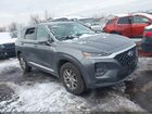 2019 Hyundai Santa Fe Se Gray vin: 5NMS2CAD5KH031267