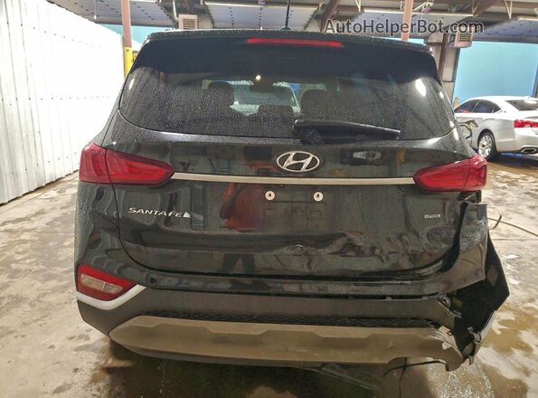 5NMS2CAD5LH258069 2020 HYUNDAI SANTA Black Widok z tyłu