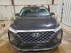 2020 Hyundai Santa Fe Se Black vin: 5NMS2CAD5LH258069