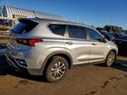 2020 Hyundai Santa Fe Se Silver vin: 5NMS2CAD7LH246814