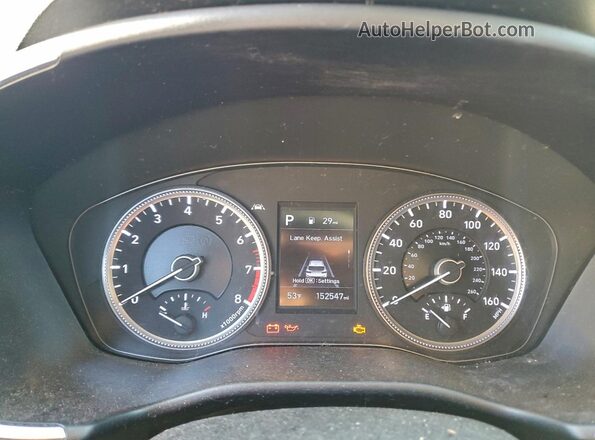5NMS2CAD7LH246814 2020 HYUNDAI SANTA Silver ხელსაწყოთა პანელის ხედი