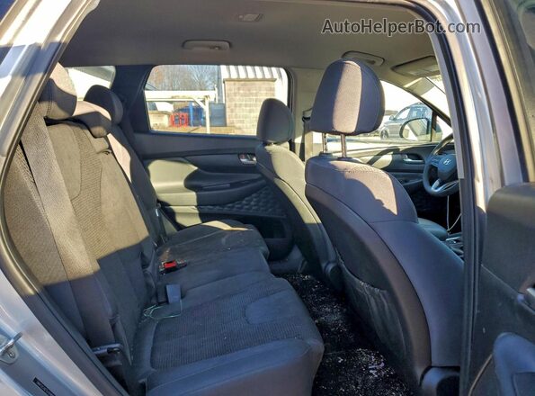 5NMS2CAD7LH246814 2020 HYUNDAI SANTA Silver უკანა სალონის ხედი
