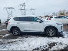 2019 Hyundai Santa Fe Se White vin: 5NMS2CAD9KH115379