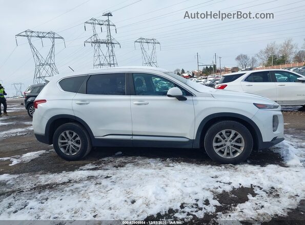5NMS2CAD9KH115379 2019 HYUNDAI SANTA FE White Widok wnętrza 360 stopni