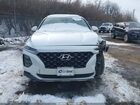 2019 Hyundai Santa Fe Se White vin: 5NMS2CAD9KH115379