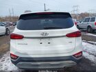 2019 Hyundai Santa Fe Se White vin: 5NMS2CAD9KH115379