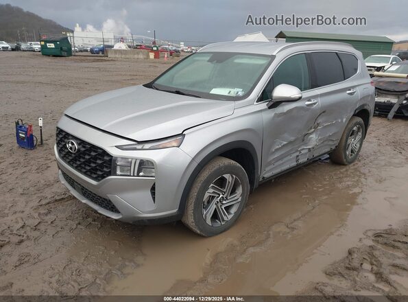 5NMS2DAJ5PH547597 2023 HYUNDAI SANTA FE Silver წინა მარცხენა ხედი სამი მეოთხედიდან
