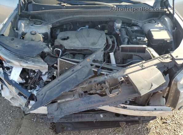 5NMS2DAJXNH460064 2022 HYUNDAI SANTA Серебряный Вид подкапотного пространства
