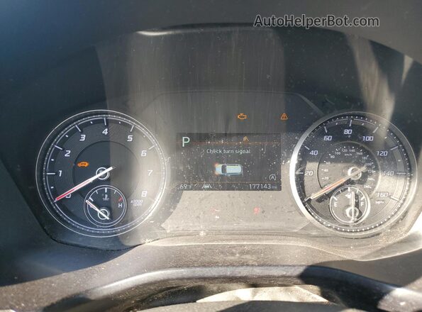 5NMS2DAJXNH460064 2022 HYUNDAI SANTA Серебряный Вид щитка приборов