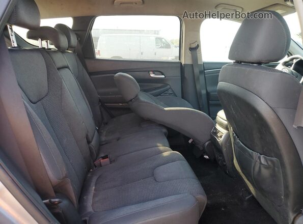 5NMS2DAJXNH460064 2022 HYUNDAI SANTA Серебряный Вид задней части салона