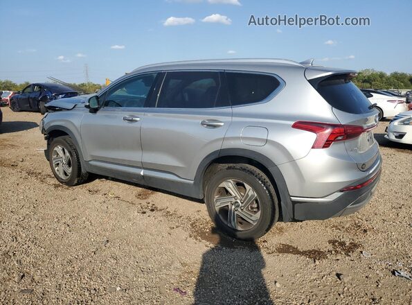 5NMS2DAJXNH460064 2022 HYUNDAI SANTA Серебряный Задняя левая четверть