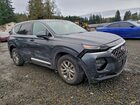 2020 Hyundai Santa Fe Sel Серый vin: 5NMS33AD1LH291082