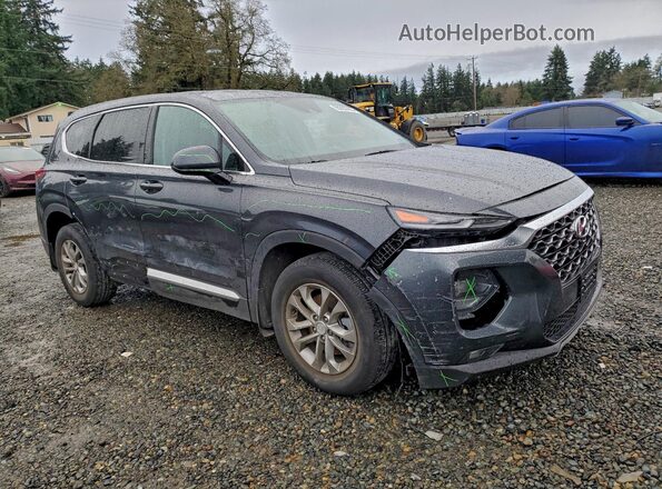 5NMS33AD1LH291082 2020 HYUNDAI SANTA Серый Передняя правая четверть