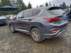 2020 Hyundai Santa Fe Sel Серый vin: 5NMS33AD1LH291082