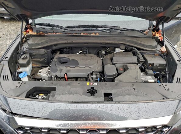 5NMS33AD1LH291082 2020 HYUNDAI SANTA Серый Вид подкапотного пространства