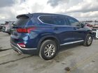 2020 Hyundai Santa Fe Sel Синий vin: 5NMS33AD2LH225754
