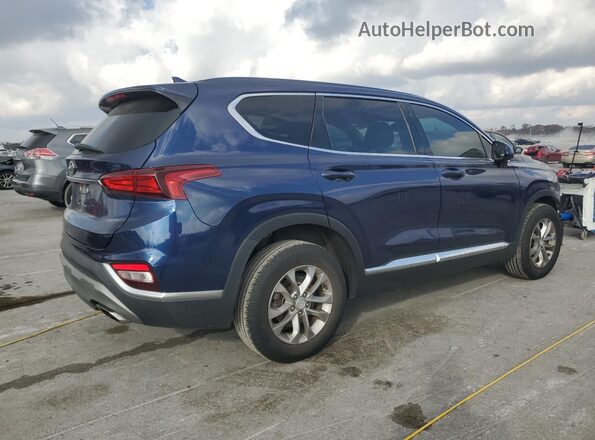 5NMS33AD2LH225754 2020 HYUNDAI SANTA Синий Задняя правая четверть