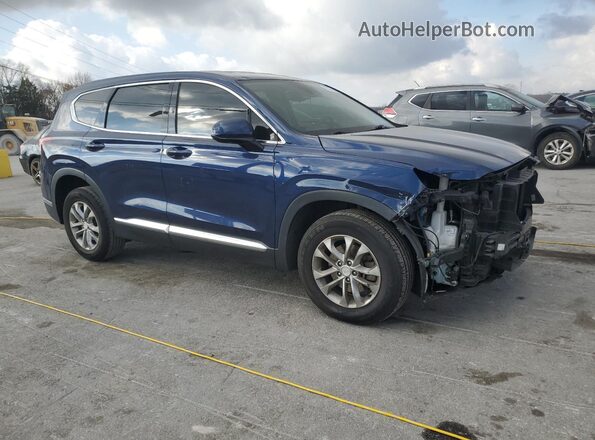 5NMS33AD2LH225754 2020 HYUNDAI SANTA Синий Передняя правая четверть