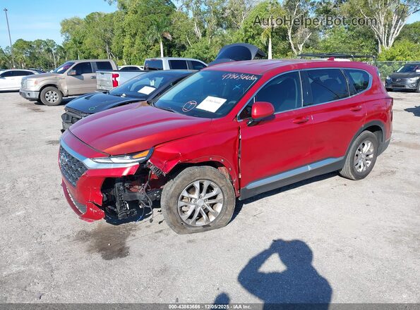 5NMS33AD3LH175334 2020 HYUNDAI SANTA FE Orange Передня ліва чверть