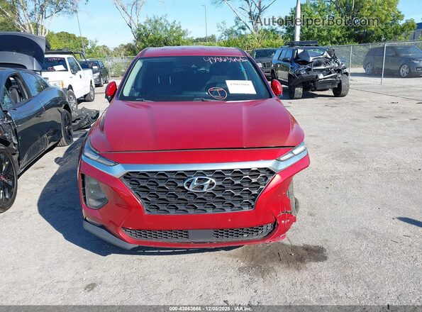 5NMS33AD3LH175334 2020 HYUNDAI SANTA FE Orange Вид спереду