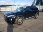 2020 Hyundai Santa Fe Sel Black vin: 5NMS33AD3LH197107
